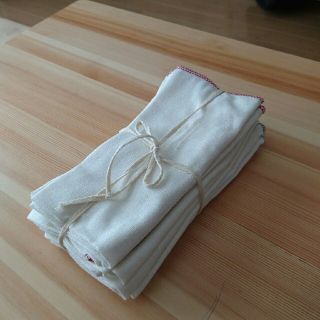 ムジルシリョウヒン(MUJI (無印良品))のとり～さん専用＊無印良品＊落ちワタ混ふきん(収納/キッチン雑貨)