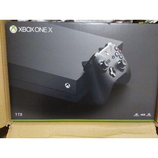 マイクロソフト(Microsoft)のxbox one x 本体 中古(家庭用ゲーム機本体)