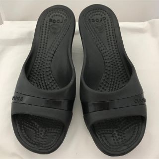 クロックス(crocs)のCrocs Sassari ㊵ クロックス ササリー Black W8 25cm(サンダル)