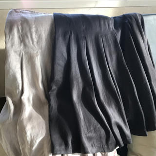 イネド(INED)のINED 秋冬スカート色違い2枚セット(ひざ丈スカート)