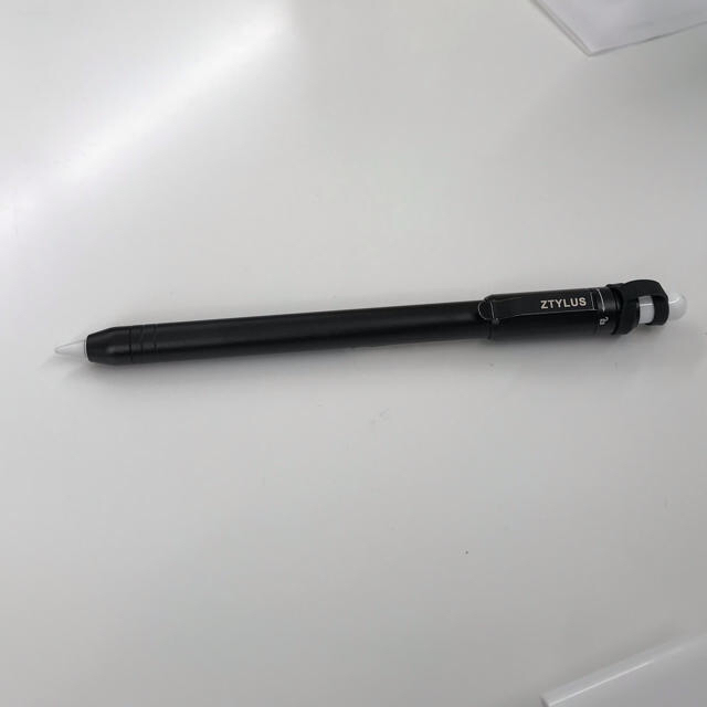 Apple(アップル)のApple pencil ZTYLUS 金属ケース（アルミ） ブラック スマホ/家電/カメラのスマホアクセサリー(iPadケース)の商品写真