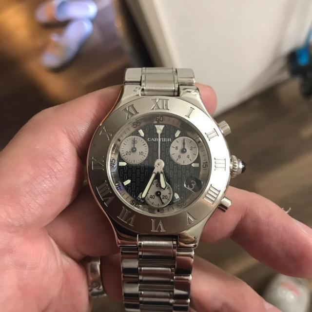 超激安 Cartier クロノスカフメンズ時計 カルティエ Cartier ジェイク
