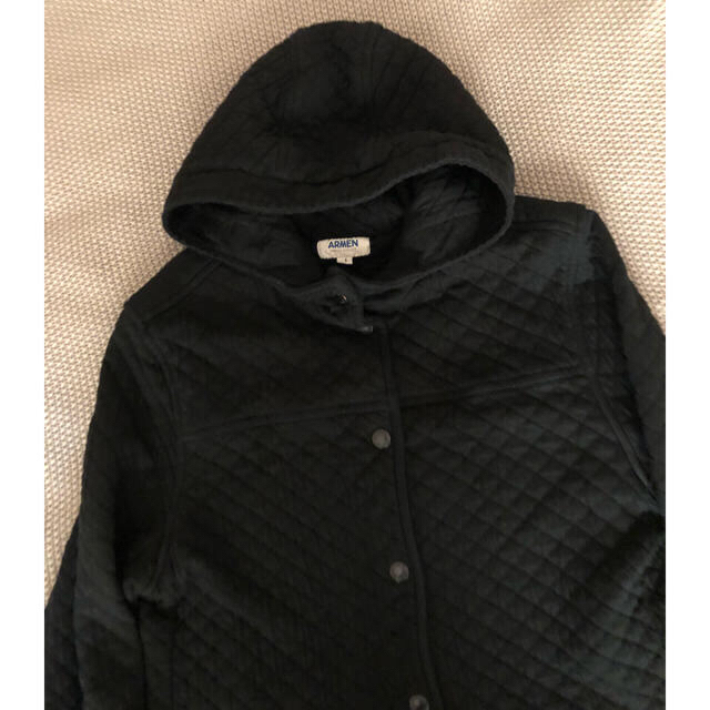 ARMEN(アーメン)のアーメン キルティングコート ブラック 1 レディースのジャケット/アウター(その他)の商品写真