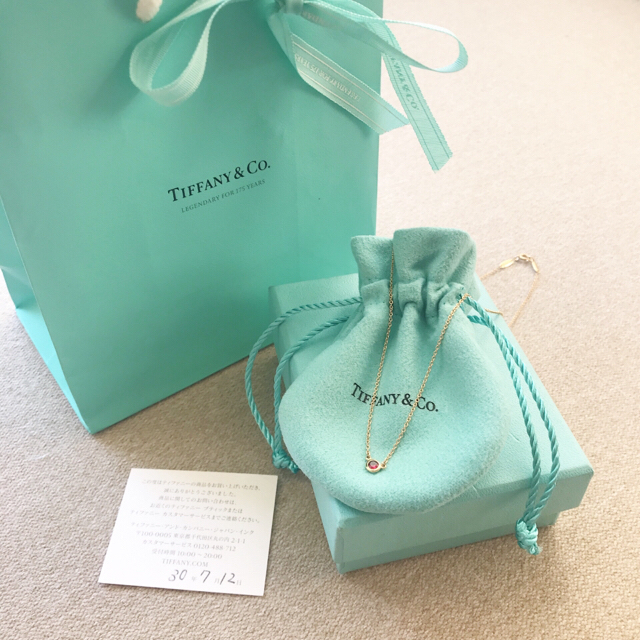 Tiffany & Co. - 未使用♡ティファニー♡バイザヤード ネックレス ルビーの通販 by Miss.Lina's boutique