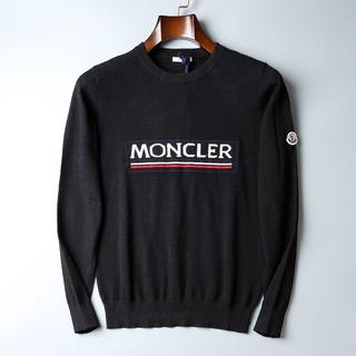 モンクレール(MONCLER)の新品黒 モンクレール セーター MONCLERセーター サイズ：M、L、XL(ニット/セーター)