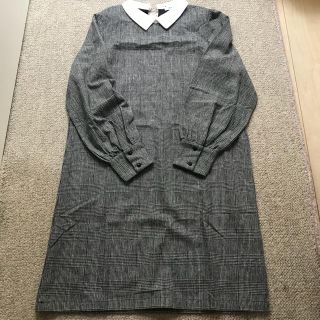 ダブルクローゼット(w closet)のグレンチェックワンピース(ひざ丈ワンピース)