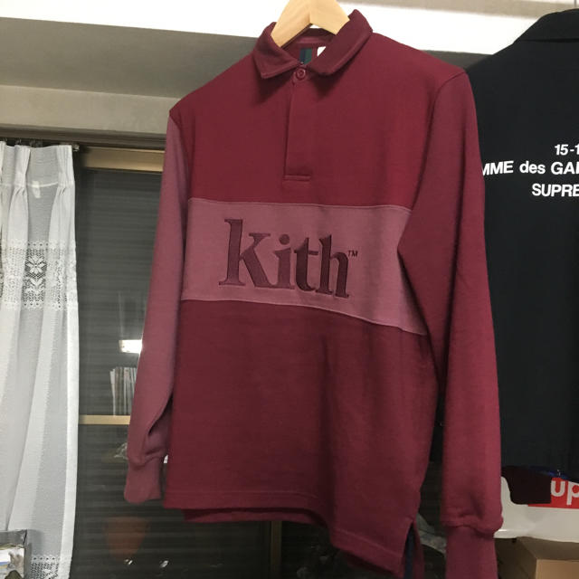 KITH rugby Multi burgundy XS