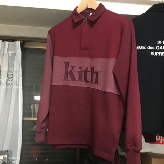 シュプリーム(Supreme)のKITH rugby Multi burgundy XS(スウェット)