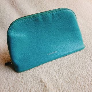 ティファニー(Tiffany & Co.)の【完全正規品】 ティファニー TIFFANY ポーチ レディース ブルー 人気(ポーチ)