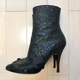 ジュゼッペザノッティデザイン(Giuseppe Zanotti Design)のGIUSEPPE ZANOTTI  ジョゼッペザノッティ ラメブーツ グリッター(ブーツ)