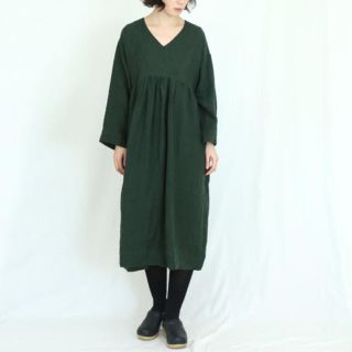 ネストローブ(nest Robe)の一度着用！美品！ bul bulワンピース(ひざ丈ワンピース)