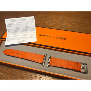 エルメス(Hermes)のApple Watch Hermès シンプルトゥールレザーストラップ(腕時計(デジタル))
