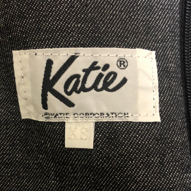 Katie(ケイティー)のKatie ケイティ デニムワンピース レディースのワンピース(ミニワンピース)の商品写真