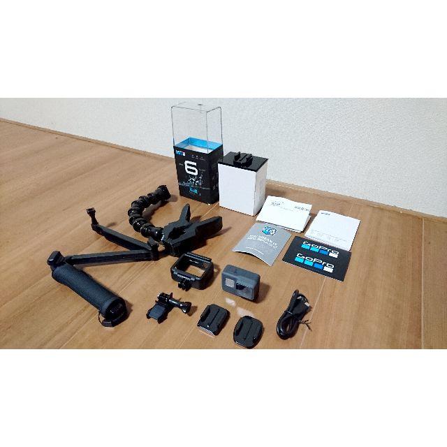 GoPro HERO 6 BLACK（保証・アクセサリー付き）