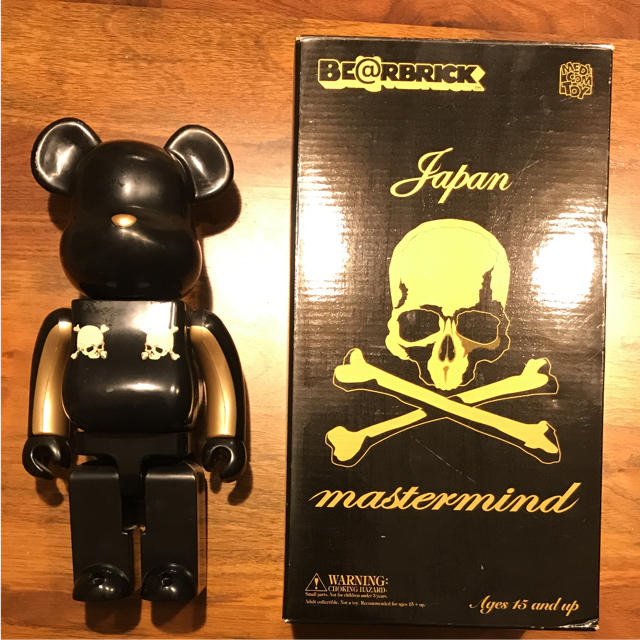 キャラクターグッズBE@RBRICK ベアブリック 400% マスターマインド 美品