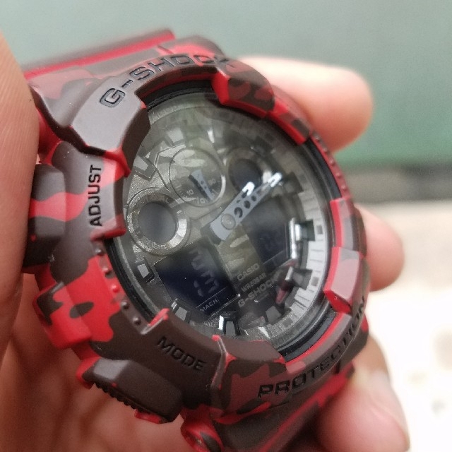 G-SHOCK(ジーショック)のCASIO カシオ G-SHOCK GA-100CM-4A海外モデル メンズの時計(腕時計(デジタル))の商品写真