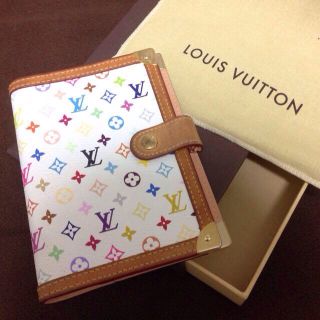 ルイヴィトン(LOUIS VUITTON)のルイヴィトン♡マルチカラー手帳ケース(その他)