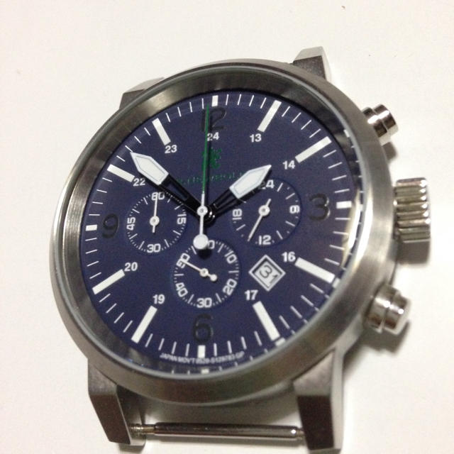 R.NEWBOLD(アールニューボールド)のR.NEWBOLD  腕時計  クロノタイプ  クォーツ  美品 メンズの時計(腕時計(デジタル))の商品写真