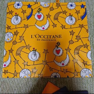 ロクシタン(L'OCCITANE)のL'OCCITANE限定(?)紙袋+α(ショップ袋)