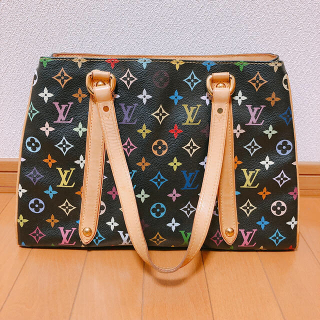 LOUIS VUITTON(ルイヴィトン)のルイヴィトン モノグラム バッグ オーレリアMM マルチカラー ノワール レディースのバッグ(ショルダーバッグ)の商品写真