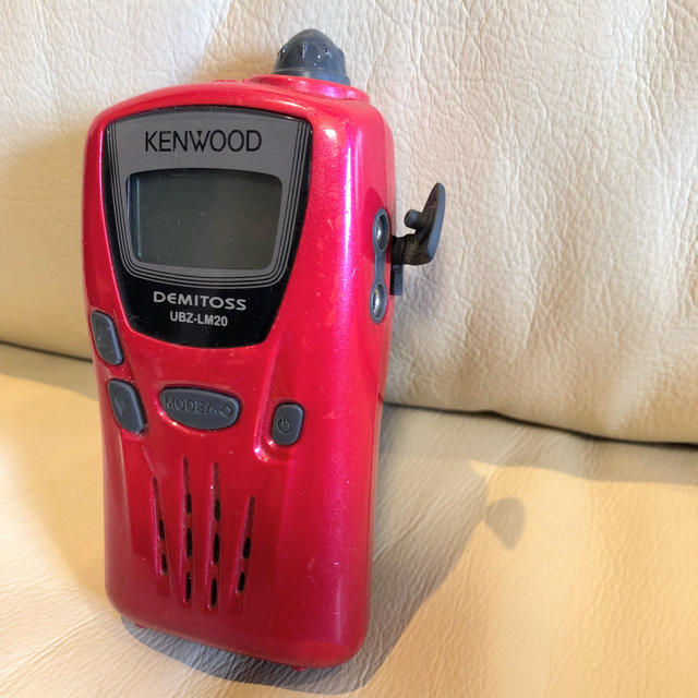 KENWOOD(ケンウッド)のKENWOOD インカム 無線 トランシーバー UBZ-LM20 エンタメ/ホビーのテーブルゲーム/ホビー(アマチュア無線)の商品写真