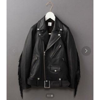 ビューティアンドユースユナイテッドアローズ(BEAUTY&YOUTH UNITED ARROWS)の週末限定最終価格 ROKU☆ライダース(ライダースジャケット)