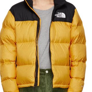 ザノースフェイス(THE NORTH FACE)のやーまん様専用 イエロー & ブラック 1996 レトロ ヌプシ ジャケット(ダウンジャケット)