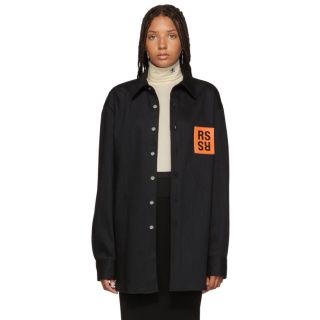 ラフシモンズ(RAF SIMONS)のrafsimons ラフシモンズ  デニムシャツ(シャツ)