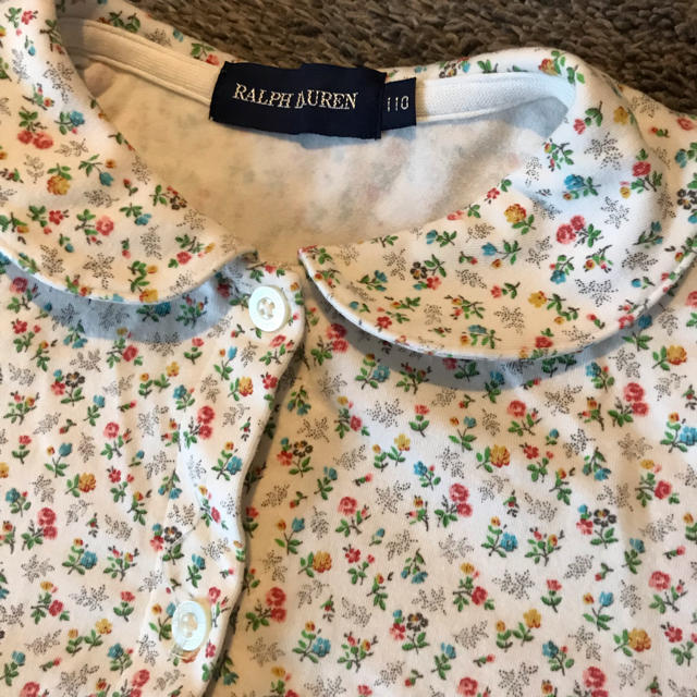 Ralph Lauren(ラルフローレン)のラルフローレン 花柄ワンピース 110-120 キッズ/ベビー/マタニティのキッズ服女の子用(90cm~)(ワンピース)の商品写真