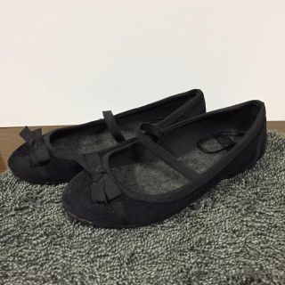 ザラキッズ(ZARA KIDS)のZARA バレエシューズ  コーデュロイ(その他)