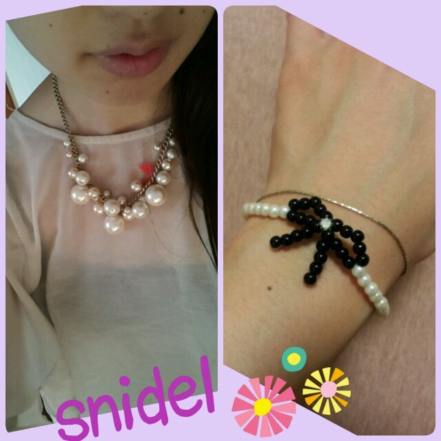 SNIDEL(スナイデル)のsnidel♡パールネックレス レディースのアクセサリー(ネックレス)の商品写真