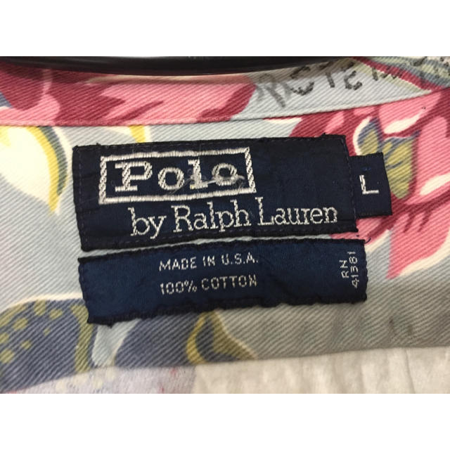 POLO RALPH LAUREN(ポロラルフローレン)の古着 花柄シャツ POLO by Ralph Lauren メンズのトップス(シャツ)の商品写真