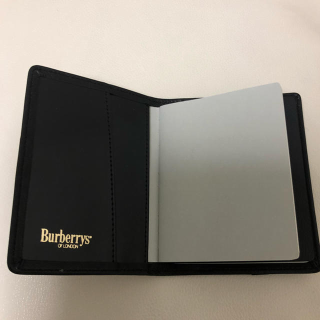 BURBERRY(バーバリー)のむらぴー様 専用【BURBERRY 手帳ケース 】美品☆ノート付き メンズのファッション小物(手帳)の商品写真