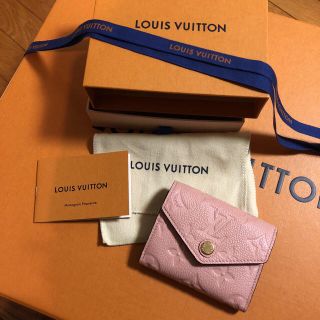 ルイヴィトン(LOUIS VUITTON)の新品 ヴィトン ゾエ  ローズプードル アンプラント (財布)