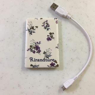 リランドチュール(Rirandture)のリランドチュール ♡モバイルバッテリー(バッテリー/充電器)