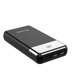 【新品】モバイルバッテリー 20000mAh 大容量 持ち運び急速充電器(バッテリー/充電器)