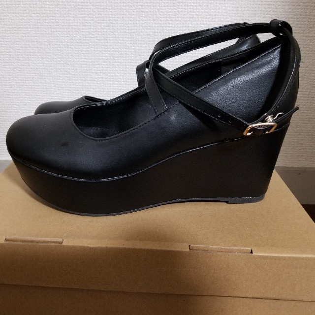 夢展望(ユメテンボウ)の厚底シューズ レディースの靴/シューズ(ローファー/革靴)の商品写真
