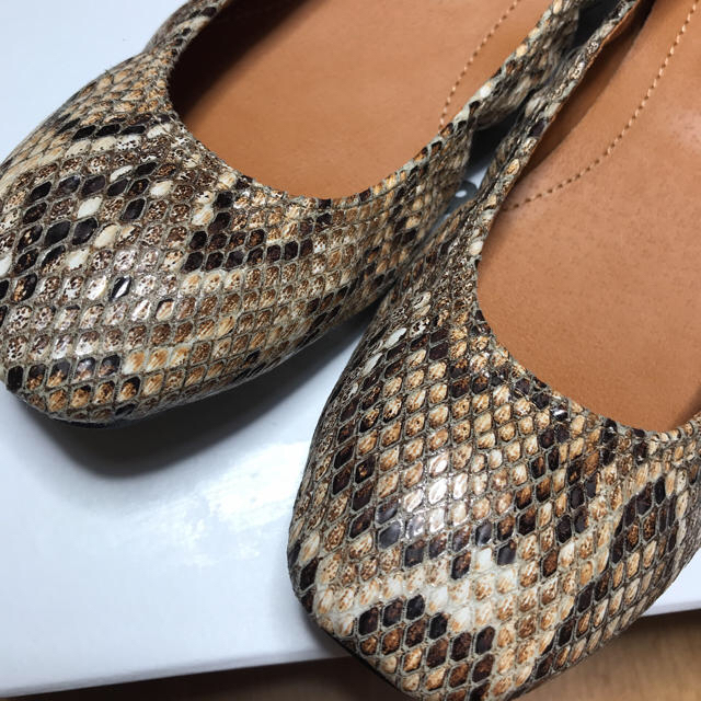 TODAYFUL Python Flat Shoes 2