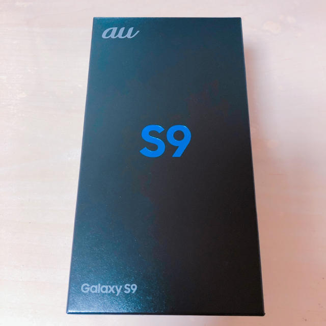 Galaxy S9 SCV38 ブラックスマートフォン本体