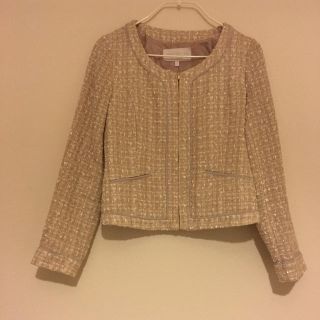 プロポーションボディドレッシング(PROPORTION BODY DRESSING)のPROPORTION ツイードジャケット♡(ノーカラージャケット)