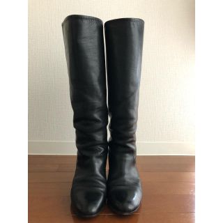 マルタンマルジェラ(Maison Martin Margiela)の★最終値下げ★ マルジェラ ロングブーツ 38 24.5 黒(ブーツ)