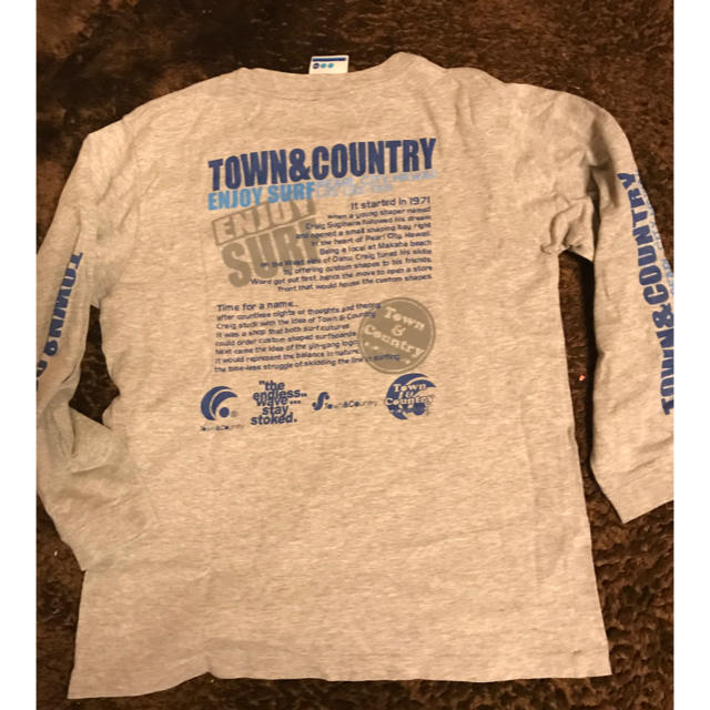 Town & Country(タウンアンドカントリー)のロンT 130 キッズ/ベビー/マタニティのキッズ服男の子用(90cm~)(Tシャツ/カットソー)の商品写真