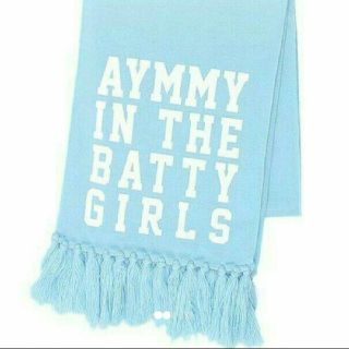 エイミーインザバッティーガール(Aymmy in the batty girls)の新品未使用 水色 マフラー(マフラー/ショール)