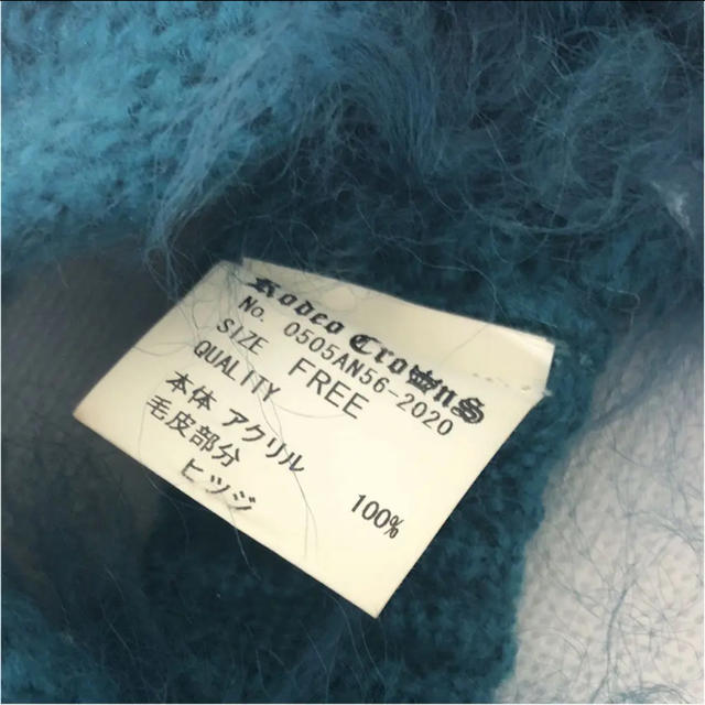 RODEO CROWNS(ロデオクラウンズ)のRobeo Crowns 羊毛イヤーマフラー付きヘアバンド レディースのファッション小物(イヤーマフ)の商品写真