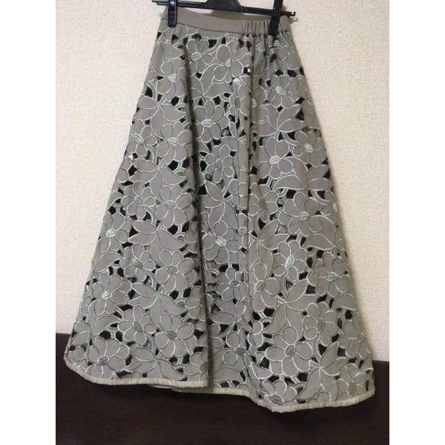 AmeriVINTEGE VIOLA CUTWORK FLARE SKIRTレディース