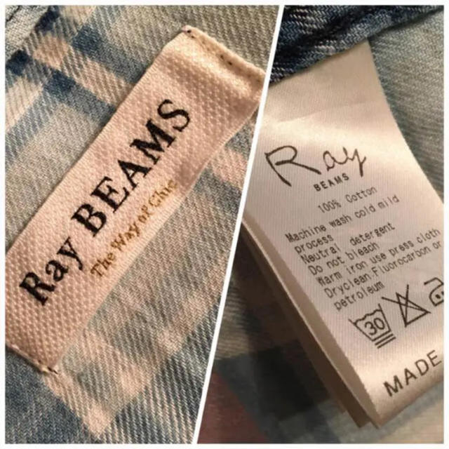 Ray BEAMS(レイビームス)のレイビームス チェック 加工ロングシャツ レディースのトップス(シャツ/ブラウス(長袖/七分))の商品写真