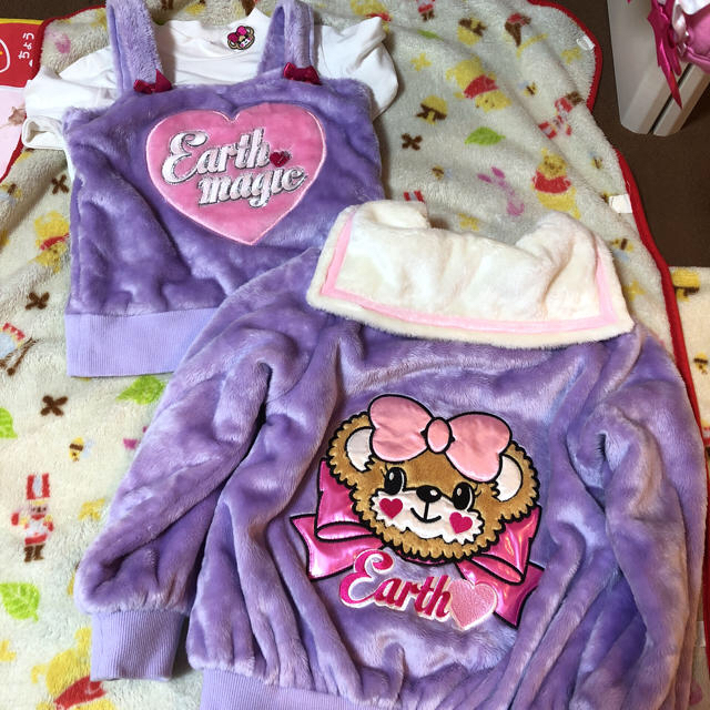 EARTHMAGIC(アースマジック)の4kidsMaMa❁様専用 キッズ/ベビー/マタニティのキッズ服女の子用(90cm~)(ジャケット/上着)の商品写真