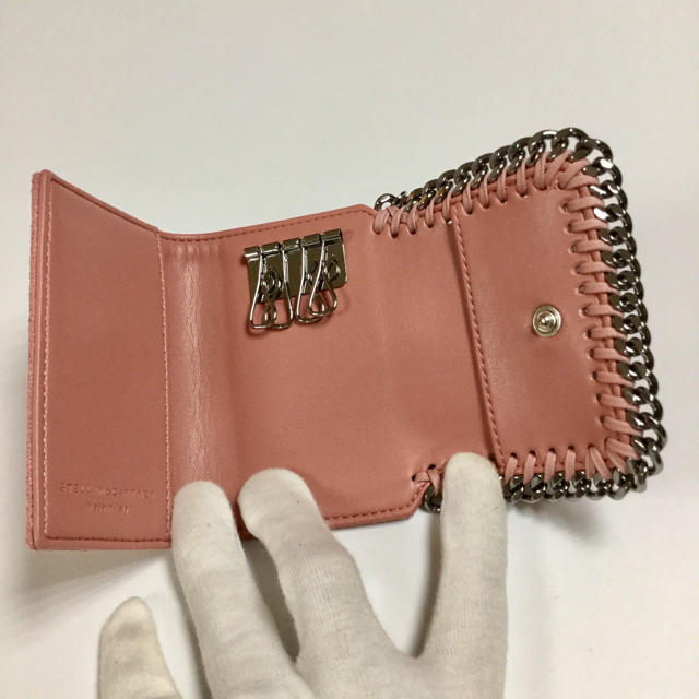 Stella McCartney(ステラマッカートニー)の新品‼ステラマッカートニー ファラベラ キーケース ピンク レディースのファッション小物(キーケース)の商品写真