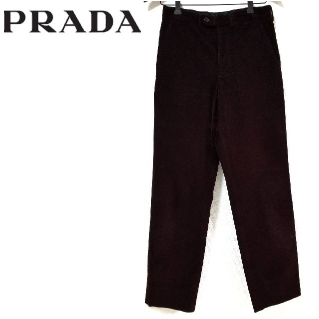 PRADA(プラダ)のPRADA made in ITALY ベロアパンツ  メンズのパンツ(スラックス)の商品写真