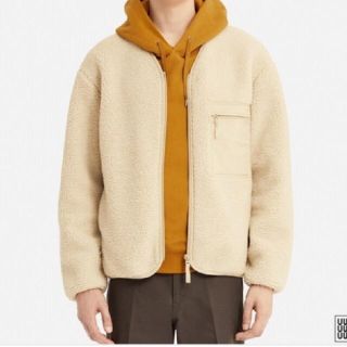 ユニクロ(UNIQLO)のユニクロ ボアフリースカーディガン(カーディガン)